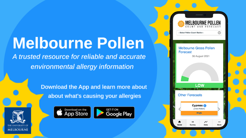 Melbourne Pollen Count App